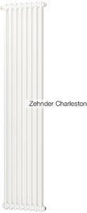 Фото Zehnder Charleston Completto C2180/10/V001/RAL 9016 Радиатор трубчатый (10 секций, 1792x460 мм)