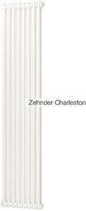 Фото Zehnder Charleston 2180/04/№1270/RAL 9016 3/4" Радиатор трубчатый (4 секции, 1792x184 мм)