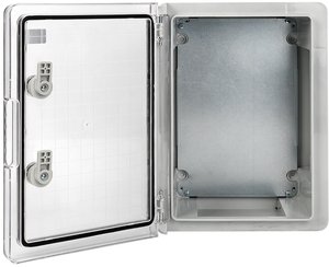 Фото Щит пластиковый с монтажной платой прозр. дверь 500х350х190 мм IP65 EKF PROxima