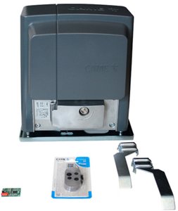 Фото CAME BX708Start KIT комплект автоматики для откатных ворот на основе привода BX708 (встроенный блок управления ZBX7N, радиоуправление)