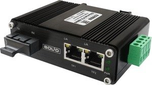 Фото Преобразователь Ethernet 10/100 Мбит/с в оптику Болид Ethernet-FX-SM40