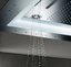 Фото GROHE 26373001 Rainshower® F-Series 40" AquaSymphony Потолочный душ с 6+ режимами струи и с подсветкой