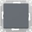 Фото Schneider Electric AtlasDesign ATN000711 Выключатель одноклавишный (10 А, под рамку, скрытая установка, грифель)