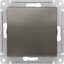 Фото Schneider Electric AtlasDesign ATN000911 Выключатель одноклавишный (10 А, под рамку, скрытая установка, сталь)