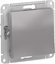 Фото Schneider Electric AtlasDesign ATN000361 Переключатель одноклавишный (10 А, под рамку, скрытая установка, алюминий)