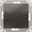 Фото Schneider Electric AtlasDesign ATN000661 Переключатель одноклавишный (10 А, под рамку, скрытая установка, мокко)