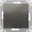 Фото Schneider Electric AtlasDesign ATN000961 Переключатель одноклавишный (10 А, под рамку, скрытая установка, сталь)