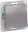 Фото Schneider Electric AtlasDesign ATN000363 Переключатель одноклавишный (10 А, под рамку, подсветка, скрытая установка, алюминий)
