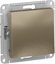 Фото Schneider Electric AtlasDesign ATN000571 Переключатель перекрестный одноклавишный (10 А, под рамку, скрытая установка, шампань)
