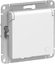 Фото Schneider Electric AtlasDesign ATN000146 Розетка с заземляющим контактом (16 А, под рамку, шторки, крышка, скрытая установка, белая)