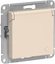 Фото Schneider Electric AtlasDesign ATN000246 Розетка с заземляющим контактом (16 А, под рамку, шторки, крышка, скрытая установка, бежевая)