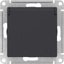 Фото Schneider Electric AtlasDesign ATN001046 Розетка с заземляющим контактом (16 А, под рамку, шторки, крышка, скрытая установка, карбон)