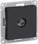 Фото Schneider Electric AtlasDesign ATN001093 Розетка телевизионная (TV, "звезда", под рамку, скрытая установка, карбон)