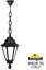 Фото Fumagalli Sichem/Rut E26.120.000.AYF1R Подвесной светильник на цепочке с 1 фонарем 850 мм (корпус черный, плафон опал)