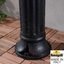 Фото Fumagalli Sauro 800 D15.554.000.AXE27 Столбик освещения садовый 800 мм (корпус черный, плафон прозрачный)