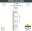 Фото Fumagalli Franca 90-2L Wall 3A7.003.000.AXU1L Светильник на стену 240 мм (корпус черный, плафон матовый)