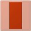 Фото Jung Le Corbusier LC50NA4320A Накладка для кнопочного модуля (rouge vermillon 59)
