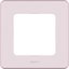 Фото Legrand Inspiria 673934 рамка декоративная универсальная, 1 пост, для горизонтальной или вертикальной установки, цвет "Розовый"