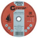 Cutop Profi Plus 40000т Диск отрезной индустриальный по металлу и нержавеющей стали 230х1.8х22.2 мм Т41