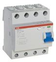 ABB F204 AC-40/0,3 2CSF204001R3400 Выключатель дифференциального тока четырехполюсный 40A 300мА (тип АС)