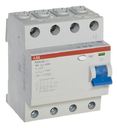 ABB F204 AC-63/0,03 2CSF204001R1630 Выключатель дифференциального тока четырехполюсный 63A 30мА (тип АС)