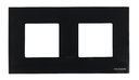 ABB Zenit 2CLA227200N3101 Рамка 2-постовая (2+2 модуля, стекло черное)