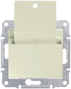 Schneider Electric Sedna SDN1900147 Выключатель для ключ-карты (10 А, под рамку, скрытая установка, бежевый)
