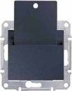 Schneider Electric Sedna SDN1900170 Выключатель для ключ-карты (10 А, под рамку, скрытая установка, графит)