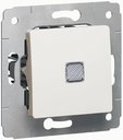 Legrand Cariva 773610 Выключатель одноклавишный (10 А, под рамку, индикация, с/у, белый)