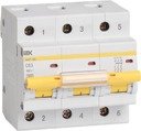 IEK ВА47-100 MVA40-3-063-C Автоматический выключатель трехполюсный 63А (10 кА, C)
