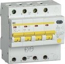 IEK АД-14 MAD13-4-020-C-300 Автоматический выключатель дифференциального тока четырехполюсный 20А (тип AC,
