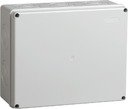 Коробка КМ41272 распаячная для о/п 240х195х90 мм IP55 (RAL7035, кабельные вводы 5 шт)
