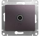 Schneider Electric GSL001492 GLOSSA TV РОЗЕТКА проходная 4DB, механизм, СИРЕНЕВЫЙ ТУМАН