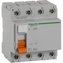 Schneider Electric Домовой 11464 Выключатель дифференциального тока четырехполюсный 40А 100мА (тип AC)