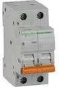 Schneider Electric Домовой 11218 Автоматический выключатель однополюсный+N 50А (4.5 кА, C)