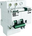 DEKraft ДИФ-101 15038DEK Автоматический выключатель дифференциального тока двухполюсный 25А (тип AC, 4.5 кА)