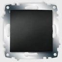 ABB Zena 609-013000-200 Выключатель одноклавишный (10 А, под рамку, с/у, черный)