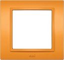 ABB Zena 608-011710-271 Рамка 1-постовая (универсал, оранжевый)