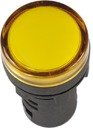 AD22DS(LED)матрица d22мм желтый 12В AC/DC сигн. лампа