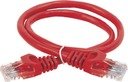 IEK PC04-C5EU-1M ITK Коммутационный шнур (патч-корд), кат.5Е UTP, 1м, красный