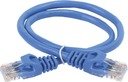 IEK PC03-C5EU-1M ITK Коммутационный шнур (патч-корд), кат.5Е UTP, 1м, синий