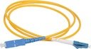 IEK FPC09-LCU-SCU-C1L-1M ITK Оптический коммутационный переходной шнур (патч-корд), для одномодового кабеля (SM), 9/125 (OS2), LC/UPC-SC/UPC, одинарного исполнения (Simplex), LSZH, 1м