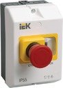 IEK DMS11D-PC55 Защитная оболочка с кнопкой "Стоп" IP54