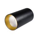 Arlight 022952 SP-POLO-R85-1-15W Day White 40deg (Black, Gold Ring) накладной светильник