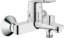 Grohe Bauloop 23341000 Смеситель для ванны/душа (1/2", однозахватный, картридж, кнопочный дивертор)