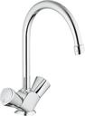 Grohe Costa 31819001 Смеситель для мойки (3/8", двухзахватный, кран-букса)