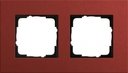 Gira Esprit Linoleum-Multiplex 0212229 Рамка 2-постовая (красная)