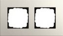 Gira Esprit Linoleum-Multiplex 0212220 Рамка 2-постовая (светло-серая)