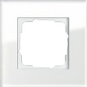 Gira Esprit 021112 Рамка 1-постовая (белое стекло)