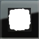 Gira Esprit 021105 Рамка 1-постовая (черное стекло)